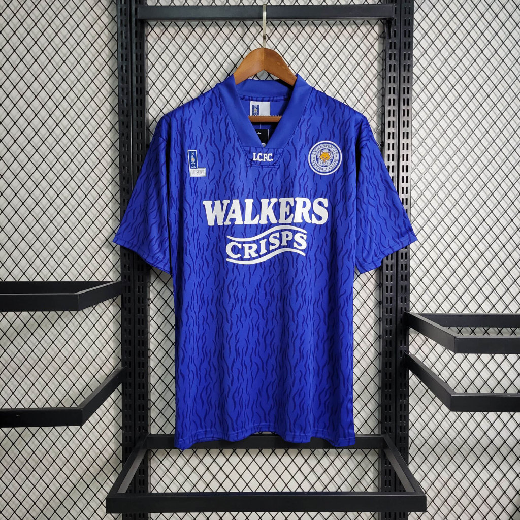 Retro Leicester city 1992-94 Home Stadium Jersey